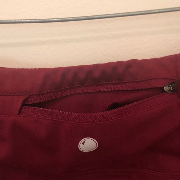 Yogalicious Lux rust-colored leggings w/ pockets sz L - Picture 9 of 11